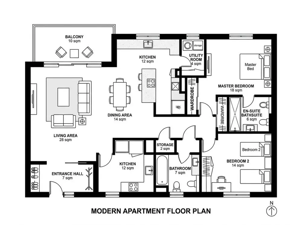 Floor Plan sesudah